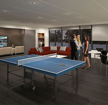 Party room at 1855 Bloor Street